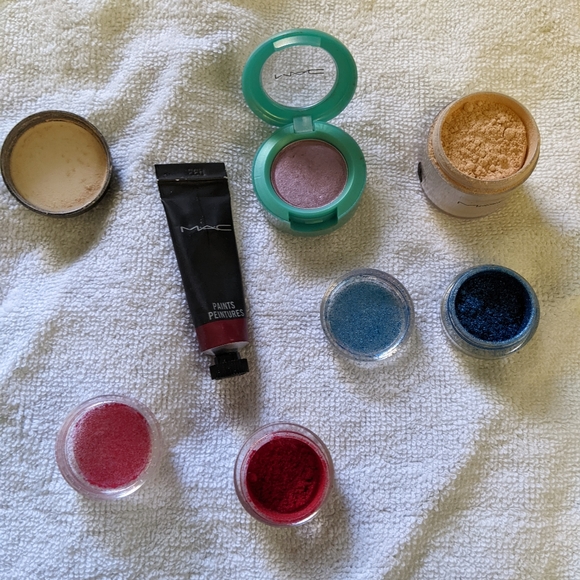Kit cleanout MAC eye liner eyeshadow pigment paint Flammable Mancatcher some NIB - Picture 4 of 5